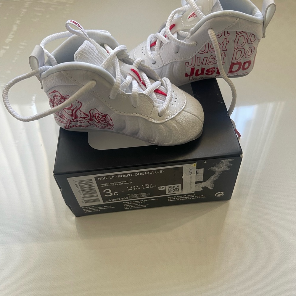 Infant Nike lil Posite One KSA Crib Sneaker Size 3c